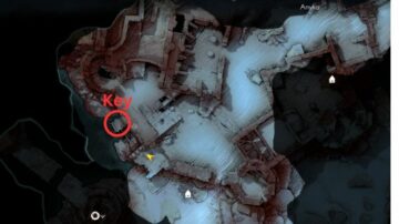 No Rest for the Wicked: Storage Room Key location (map)